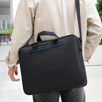 Сумка-мессенджер, сумка для ноутбука, 15,6-дюймовый ноутбук, сумки для документов, компьютерные сумки для мужчин, деловое портативное портфолио