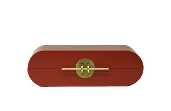 Новый деревянный ящик для хранения в китайском стиле, декоративная коробка, мягкая отделка