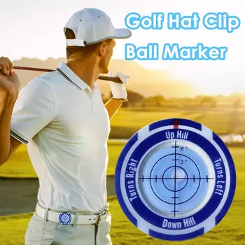 Отметьте высокоточный уровень для гольфа High Precision Level, легко закрепите его Ультратонкий считыватель паттинг-грина Портативный профессиональный