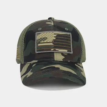 LDSLYJR Бейсбольная кепка Four Seasons из хлопка с камуфляжным принтом, регулируемые уличные шляпы-снэпбэк для мужчин и женщин 205