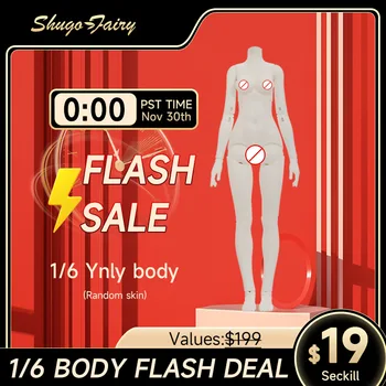 ShugaFairy 2023 1/6 Распродажа Bjd Nude Doll Ynly Body 30 ноября 0:00 2:00 4:00 6:00 8:00 Обновляйте 1 хранилище каждые 2 часа