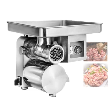 Новая мясорубка Универсальная коммерческая многофункциональная мясорубка для измельчения мяса Кухонное оборудование для нарезки кубиками
