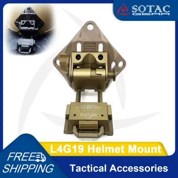 Крепление для оружия SOTAC GEAR L4G19, Крепление для шлема ночного видения, Охотничьи Тактические Аксессуары на открытом воздухе
