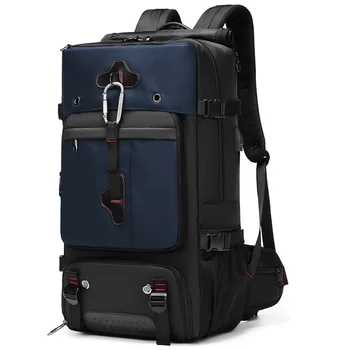 Новая мужская дорожная сумка, чемодан, рюкзак, Багажная сумка большой емкости, Многофункциональная водонепроницаемая походная сумка для альпинизма mochilas