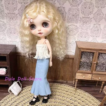 Одежда для куклы Dula Платье с юбкой-русалочкой комплект Blythe ob24 ob22 Azone Licca ICY JerryB 1/6 Аксессуары для Кукол Bjd