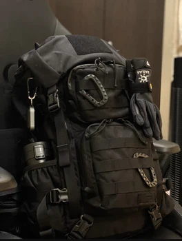 Тактическая походная сумка, сумка для компьютера, тактическая сумка для поездок на работу, широкий и утолщенный съемный ремень, удобная упаковка, рассеивающая