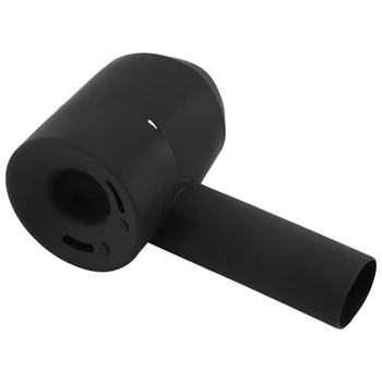 Черный мягкий силиконовый защитный чехол для фена, чехол для зарядки с полной защитой 360 градусов для кожуха вентилятора