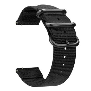 для Samsung Galaxy watch 55 pro 45 мм 44 мм 40 мм ремешок нейлоновый спортивный браслет для Galaxy Watch 4 классические 42 мм 46 мм ремешки Correa