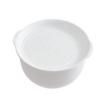 2024 Новый кухонный фильтр, дуршлаг, чаша для мытья посуды 2 в 1 и двухслойный фильтр
