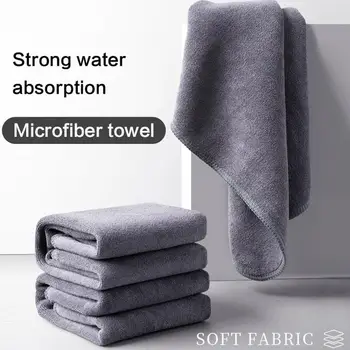 Полотенце для мытья автомобиля, ткань для автоматической детализации из микрофибры, многоразовое полотенце для сушки автомобиля, сильно впитывающее полотенце для чистки авто