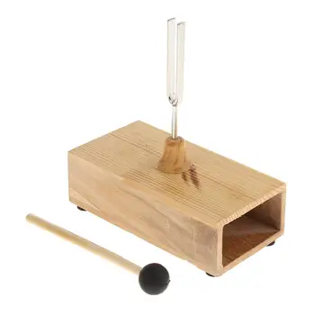 Деревянный камертон, портативный набор для настройки ударных инструментов