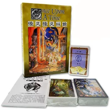 Настольная игра Once Upon A Time для семьи / вечеринки 2-6 игроков Лучший подарок для детей Китайско-английская сюжетная игра