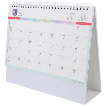 Настольный календарь на 2024 год, офисный настольный Раскладной декор, Маленькие бумажные декоративные календари