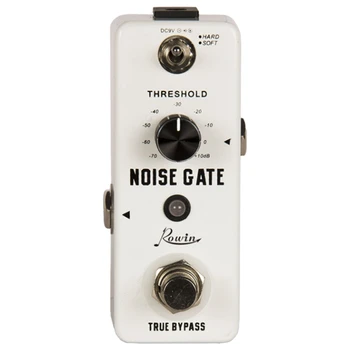 Гитарная Педаль Noise Gate Педали Гитарных эффектов С Эффектами Подавления шума Для Электрогитары В Жестких и Мягких Режимах