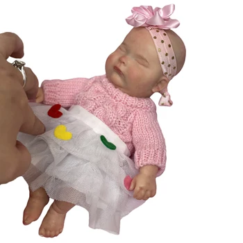 8-Дюймовая Силиконовая Кукла Bebe Joseph Soft Newborn Baby Doll кукла реборн Реалистичные Мягкие Силиконовые Куклы Ручной Работы Reborn Dolls