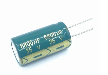 2 шт./лот 35 В 6800UF алюминиевый электролитический конденсатор размер 18*35 6800UF35V 20%