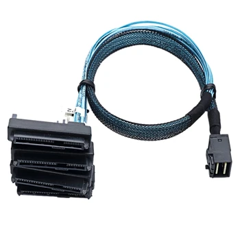 Серверный кабель Mini SAS SFF-8643-4X29Pin SFF-8482 для жесткого диска 3,33 ТФ/1 м