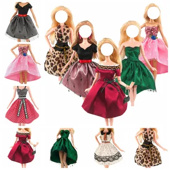 Новейшее кукольное платье, модная повседневная одежда ручной работы, одежда для девочек, 30 см, аксессуары для кукол, подарочные игрушки для девочек, сделай сам, высокое качество