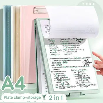 2-В-1 Папка для файлов формата А4, Модный Многофункциональный пластиковый буфер обмена для записей, Органайзер для документов Для студентов