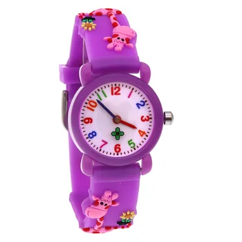 Новые силиконовые часы для девочек и мальчиков с жирафом, детские наручные часы, детские часы, подарки для вечеринок, кварцевые часы, детские часы, водонепроницаемые часы