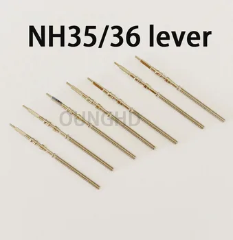 Аксессуары для часового механизма, подходящие для механизма NH35 NH36, стержень ручки, стержень для самодельных деталей SEIKO, рычаг