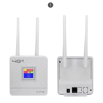 CPE903 Беспроводной Маршрутизатор LTE CPE с Портом RJ45 и Слотом для Sim-карты Домашний 3G 4G с 2 Внешними Антеннами Wifi Модем EU Plug