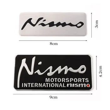 Наклейка с надписью Nismo на автомобильную табличку для Nissan New X-Trail SYLPHY Qashqai Улучшенные аксессуары Наклейка на боковую отделку