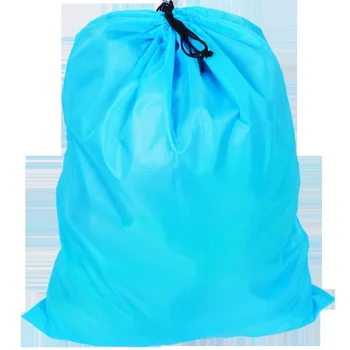 Супер сумка для хранения водонепроницаемой пыли для сумок, постельных принадлежностей, большого размера домашней одежды на шнурке, прочного хранения продуктов