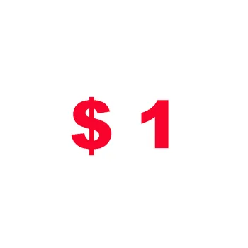 Дополнительная плата в размере 1 доллара США для онлайн-отслеживания/ссылка для оплаты подтвержденных товаров (1 доллар США/шт, введите 25 штук, чтобы оплатить сумму 25 долларов США. И т.д.)