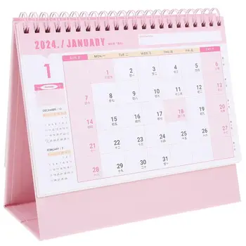 Декоративный настольный календарь Ежедневное использование Ежемесячный Календарь Офисный Постоянный Календарь Декор