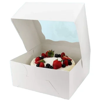 Индивидуальная коробка для упаковки бумажных тортов серии productPB, напечатанная на заказ
