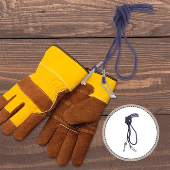 Держатель для ремня для перчаток с защитой от потери Зимние детские лыжные перчатки Веревка для малышей из нейлона