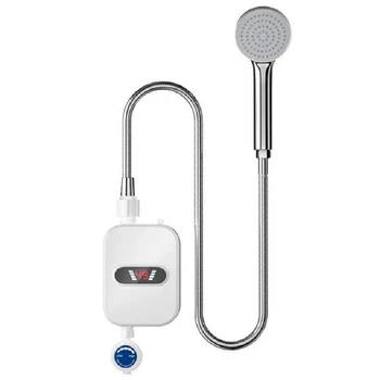 Электрический водонагреватель с постоянной температурой, кран с мгновенным нагревом, водонагреватель со светодиодным дисплеем для ванной, штепсельная вилка ЕС