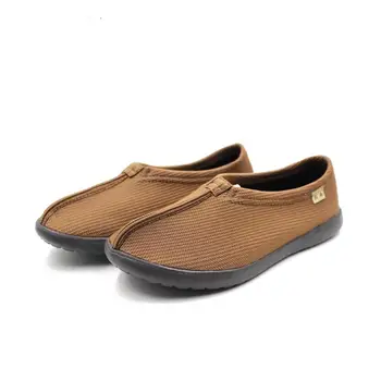 Обувь монаха Летом и осенью, мягкая и легкая обувь arhat ручной работы, непромокаемые полуботинки hoshi, обувь монаха