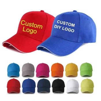 Мужская повседневная хлопчатобумажная кепка с изогнутым козырьком 1шт пользовательский логотип OEM ODM DIY логотип бейсболки Snapbacks шляпа Женская Реклама шляпы дальнобойщика