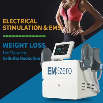 Портативный миостимулятор для похудения HI-EMTI RF 14 Тесла Ems Электромагнитная скульптура тела для похудения EMSZERO