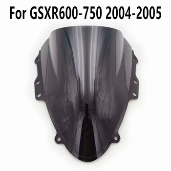 Обычное Черное Прозрачное Лобовое Стекло Fit GSXR 600 750 K4 2004-2005 Для GSXR600 GSXR750 Wind Deflectore Windscreen