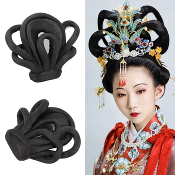 Средства для укладки волос принцессы и королевы, женский головной убор Феи Древнего китайского периода, женский головной убор классической танцовщицы, аксессуары