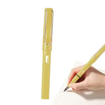 1шт Вечный карандаш Без чернил, ручка для неограниченного письма, экологически чистая деловая ручка для подписи, офисные и школьные принадлежности