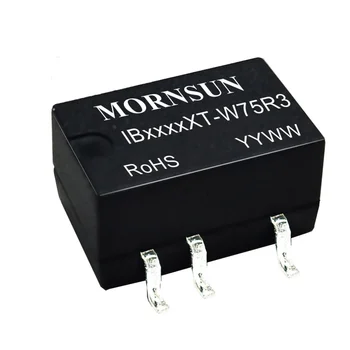 Модуль повышающего питания постоянного тока от 5 В до 9 В 12 В 15 В 0,75 Вт Изолированный Регулятор напряжения MORNSUN IB0509XT-W75R3 IB0512XT IB0515XT