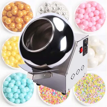 Машина для нанесения покрытия на конфеты PBOBP, машина для нанесения покрытия на сахар, сферическая машина для полировки горячим и холодным воздухом, регулируемая.