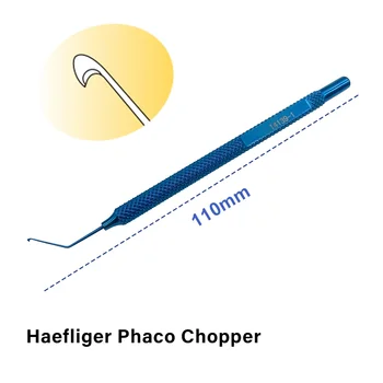 Офтальмологические Инструменты Haefliger Phaco Chopper Hook Eyes Хирургические Инструменты Для Двойного Века