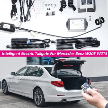 Модернизация Интеллектуальной Электрической Задней Двери Автомобиля Mercedes Benz W205 W213 X253 C E Class GLC С Автоматическим Индукционным Подъемом Задней Двери