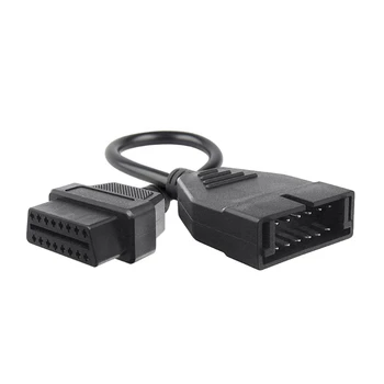 Надежный соединительный кабель объемом 28 ГБ, удобный соединительный кабель OBD1 / OBD2, преобразовательный кабель для точной и безопасной диагностики автомобиля