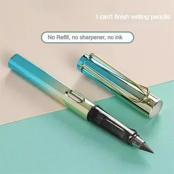 Обычный карандаш Яркого цвета Для письма Hb Infinite Pencil Новая Точилка для карандашей Без чернил Простой В использовании Вечный карандаш Стираемый