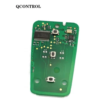 QCONTROL Автомобильный Умный Дистанционный Ключ для Citroen C4 C5 Picasso Grand Cactus C-Crosser AirCross 433 МГц 434 МГц Без Ключа-Go
