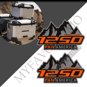 Для HARLEY Pan America 1250 Panniers Protector Adventure Алюминиевые наклейки на мотоцикл, отличительные знаки, Багажные чехлы, багажник