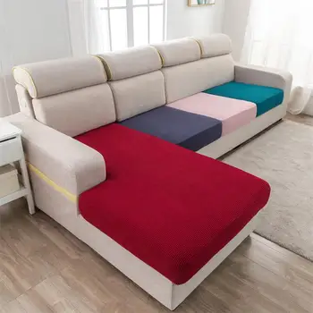 Жаккардовый чехол для диванной подушки из флиса, эластичные чехлы для диванов для гостиной, коврик для домашних животных, чехол для стула, защита мебели
