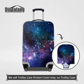Толстый эластичный чехол для багажа для багажа 18-32 дюймов Universe Space, изготовленный на заказ, чехлы для чемоданов для отдыха для студентов