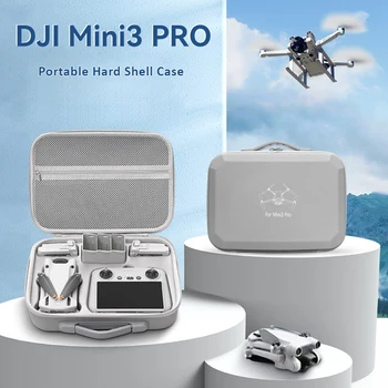 Портативный чехол для DJI Mini3 Pro, сумка для хранения аксессуаров для дрона Mavic Mini3 Pro, сумка из искусственной кожи, защищенная от брызг,